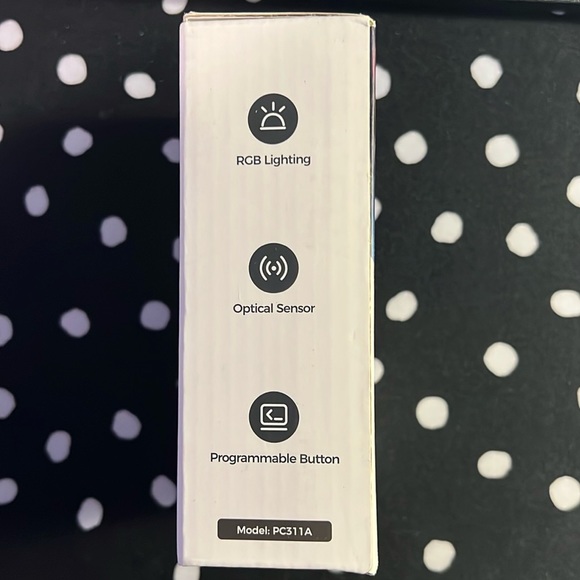 Victsing RGB Gaming Computer Mouse, Model: VTPC311A, Wired, Programmable, Black - Picture 7 of 10